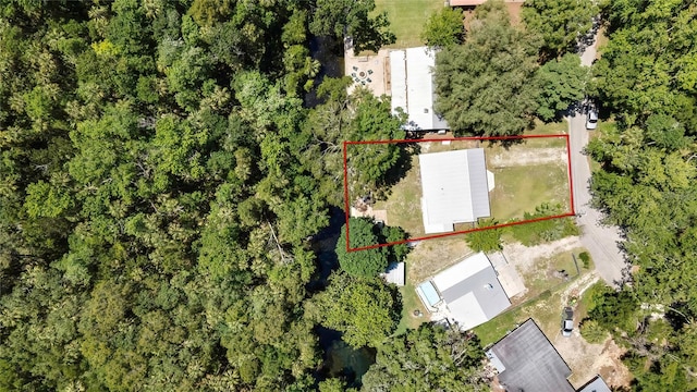 8944 W White Dogwood Dr, Homosassa, FL 34448 - aerial overview of property's location featuring property parcel outlined