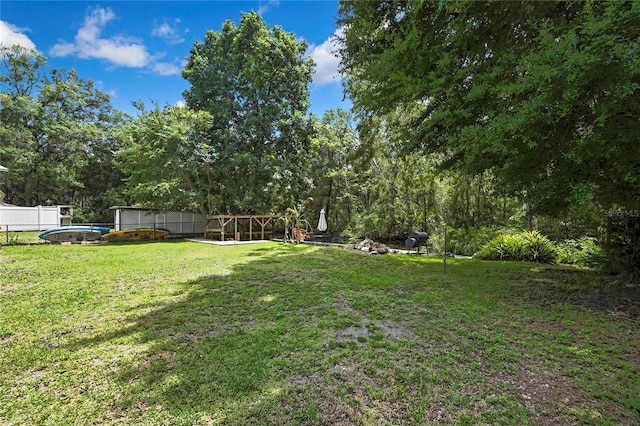 8944 W White Dogwood Dr, Homosassa, FL 34448 - view of yard