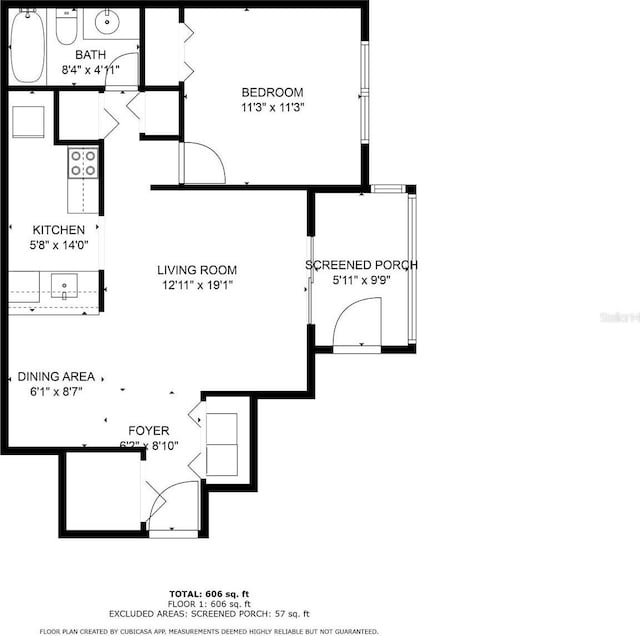 3300 Haviland Ct Unit 103, Palm Harbor, FL 34684 - view of room layout