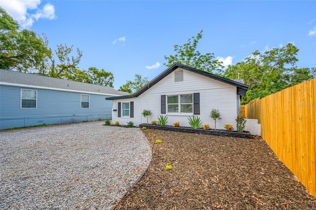 4626 8th Ave S, Saint Petersburg, FL 33711 - rear view of house with a fenced backyard