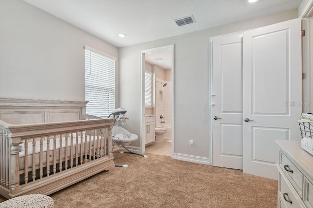 6129 Marsh Trail Dr, Odessa, FL 33556 - bedroom featuring light colored carpet, recessed lighting, and baseboards