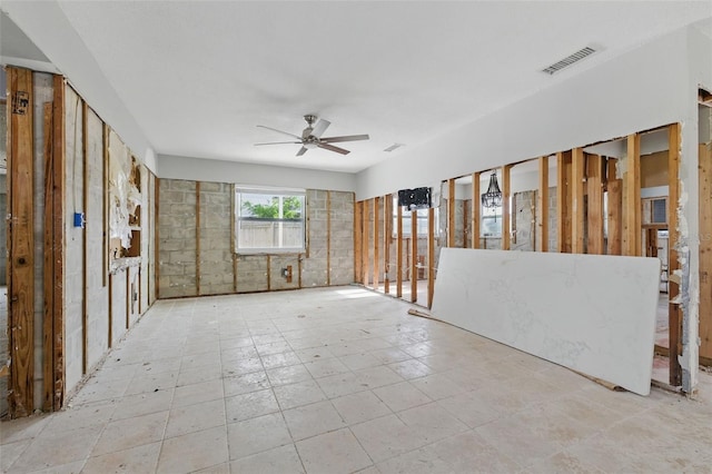 1720 Bayou Grande Blvd NE, Saint Petersburg, FL 33703 - empty room with a ceiling fan
