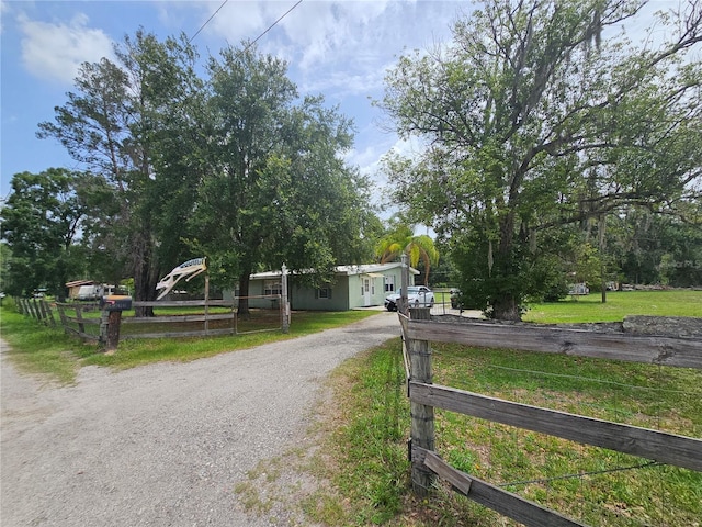 4352 Joy Dr, Land O Lakes, FL 34638 - view of dirt / gravel road