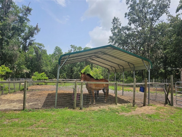 4352 Joy Dr, Land O Lakes, FL 34638 - view of stable