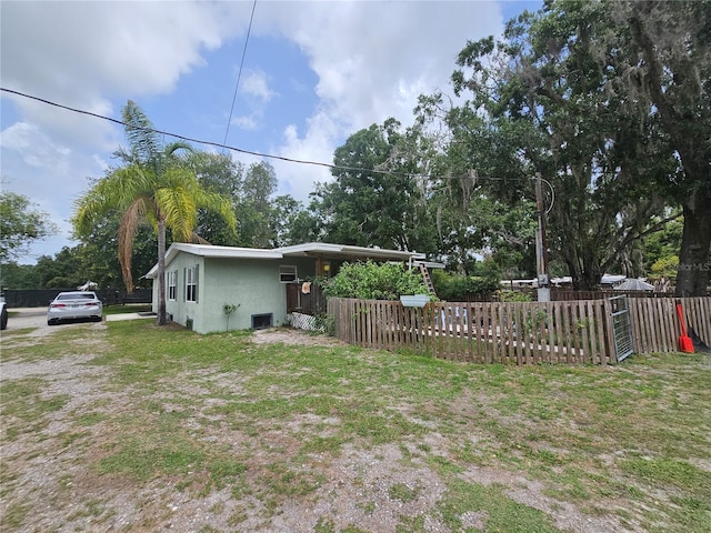 4352 Joy Dr, Land O Lakes, FL 34638 - view of yard
