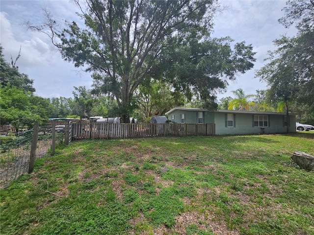 4352 Joy Dr, Land O Lakes, FL 34638 - view of fenced yard