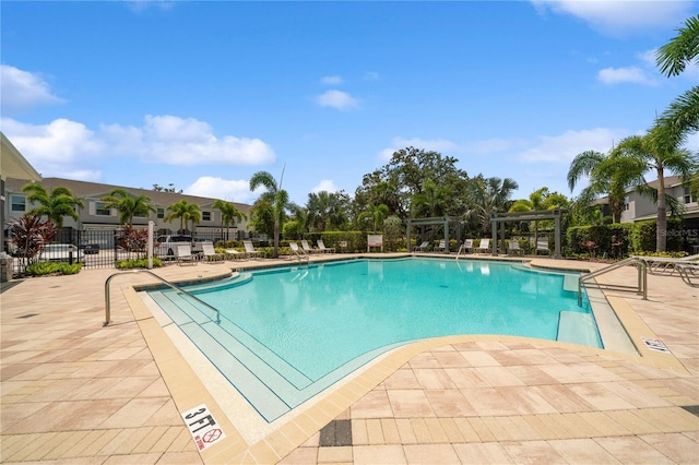 4504 Silver Lining St, Sarasota, FL 34238 - community pool featuring a patio