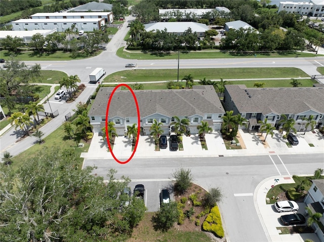 4504 Silver Lining St, Sarasota, FL 34238 - aerial perspective of suburban area