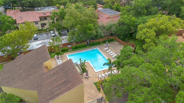 1038 E Michigan St Unit B, Orlando, FL 32806 - drone / aerial view of a pool