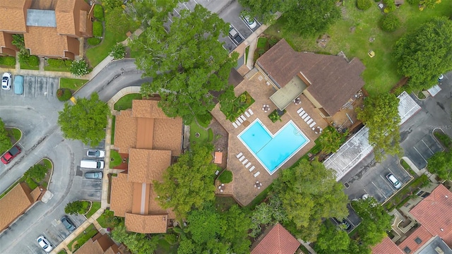 1038 E Michigan St Unit B, Orlando, FL 32806 - drone / aerial view of a pool area