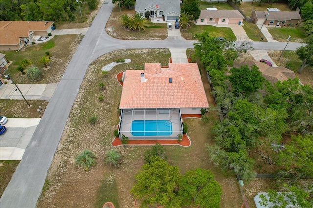 11411 Terrell, Spring Hill, FL 34606 - aerial view of residential area with a pool
