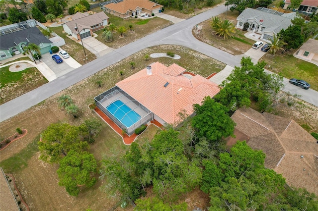 11411 Terrell, Spring Hill, FL 34606 - aerial perspective of suburban area with a pool