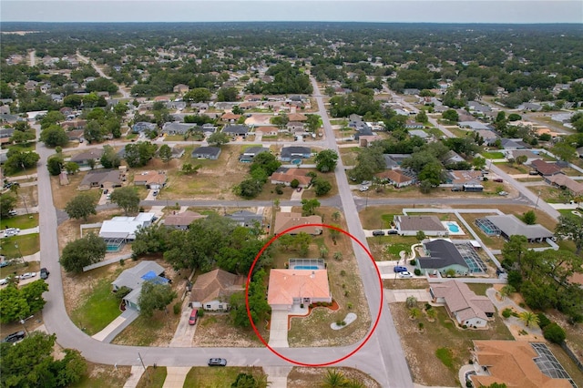 11411 Terrell, Spring Hill, FL 34606 - aerial view of property's location featuring nearby suburban area