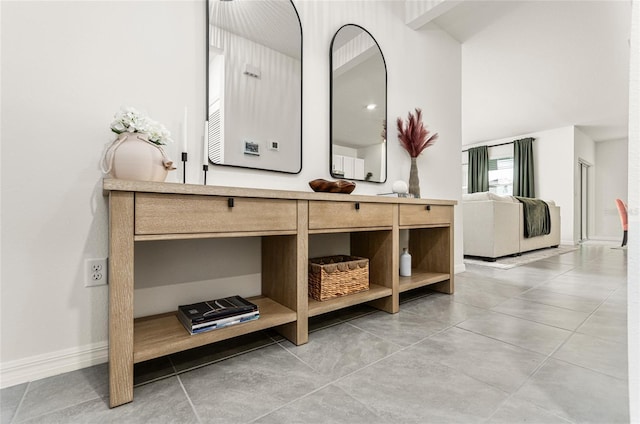 33668 Elm Hill Br, Wesley Chapel, FL 33545 - bathroom with vanity and baseboards