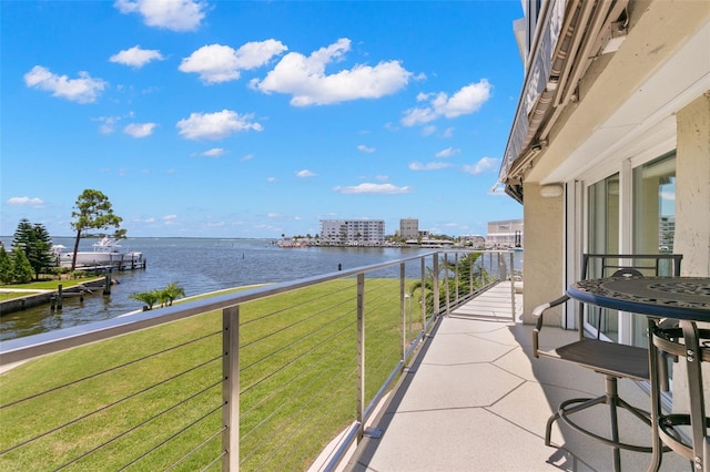 433 S Paula Dr Unit 31, Dunedin, FL 34698 - balcony with a water view
