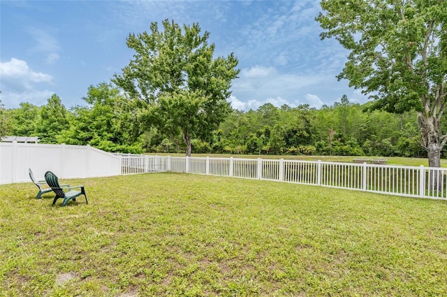 12624 White Bluff Rd, Hudson, FL 34669 - view of yard with a wooded view