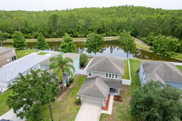 12624 White Bluff Rd, Hudson, FL 34669 - bird's eye view of a forest and a large body of water