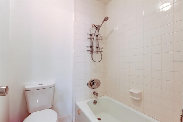 50 Ingrid Pl Unit 50, Oldsmar, FL 34677 - bathroom featuring toilet, tub / shower combination, and baseboards