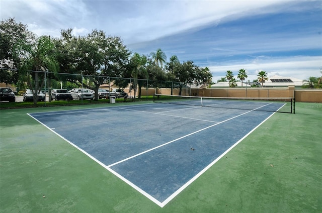 1710 Lago Vista Blvd, Palm Harbor, FL 34685 - view of tennis court