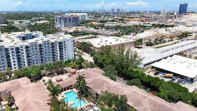 2015 SE 10th Ave Unit 123, Fort Lauderdale, FL 33316 - view of urban area with a pool area