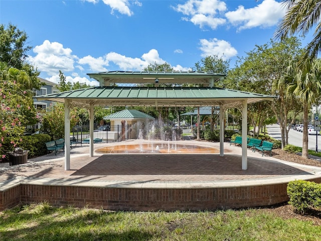 12209 Glencliff Cir, Tampa, FL 33626 - view of home's community featuring a gazebo