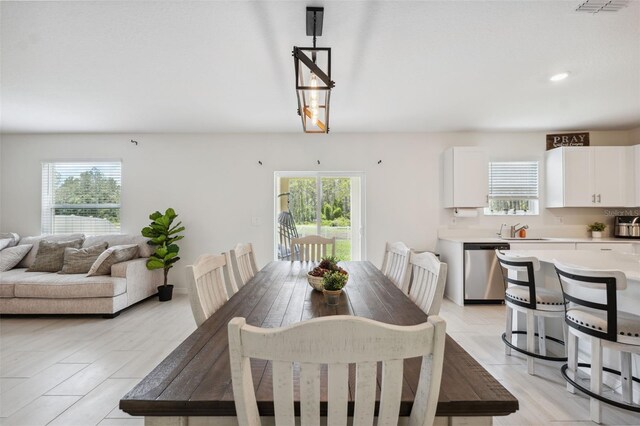 34797 Rainville Loop, Zephyrhills, FL 33541 - dining room featuring recessed lighting