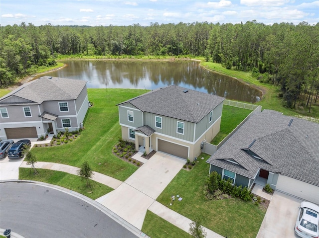 34797 Rainville Loop, Zephyrhills, FL 33541 - view of subject property featuring a large body of water and a heavily wooded area