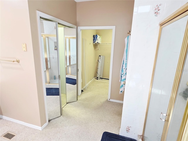 2975 E Withlacoochee Trl, Dunnellon, FL 34434 - hall featuring carpet floors