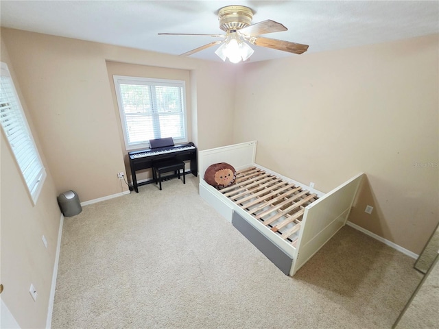 2975 E Withlacoochee Trl, Dunnellon, FL 34434 - bedroom featuring carpet floors and ceiling fan