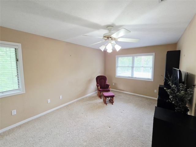 2975 E Withlacoochee Trl, Dunnellon, FL 34434 - unfurnished room with carpet floors and ceiling fan