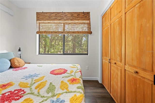 7013 W Polaris Ct, Homosassa, FL 34446 - bedroom with dark wood-type flooring and a closet