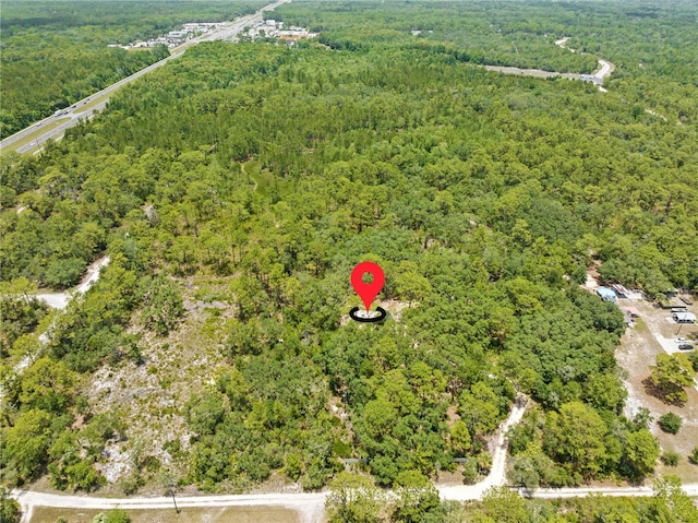 7013 W Polaris Ct, Homosassa, FL 34446 - aerial view of a heavily wooded area