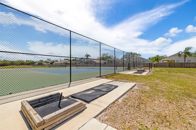 19104 Cellini Pl, Lutz, FL 33558 - view of tennis court