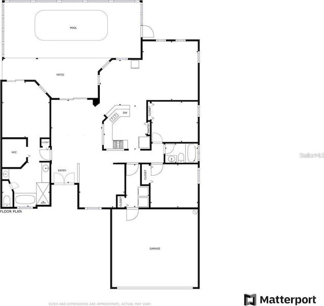 19104 Cellini Pl, Lutz, FL 33558 - view of home floor plan