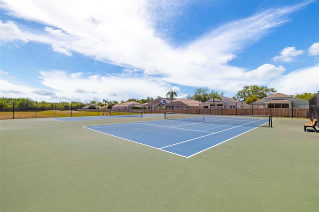 19104 Cellini Pl, Lutz, FL 33558 - view of tennis court