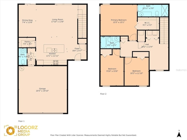 14403 Dunrobin Dr, Wimauma, FL 33598 - floor plan / room layout