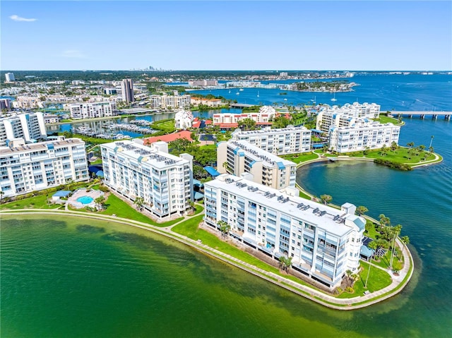 7932 Sailboat Key Blvd S Unit 406, South Pasadena, FL 33707 - aerial view of a nearby body of water