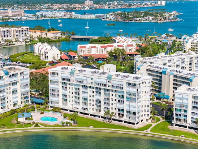 7932 Sailboat Key Blvd S Unit 406, South Pasadena, FL 33707 - view of urban area featuring a nearby body of water and apartment complex