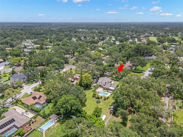 2306 S Valrico Rd, Valrico, FL 33596 - aerial view of property and surrounding area featuring nearby suburban area