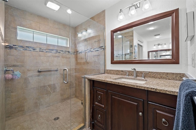 338 7th Ave N, Tierra Verde, FL 33715 - full bath featuring vanity and a shower stall