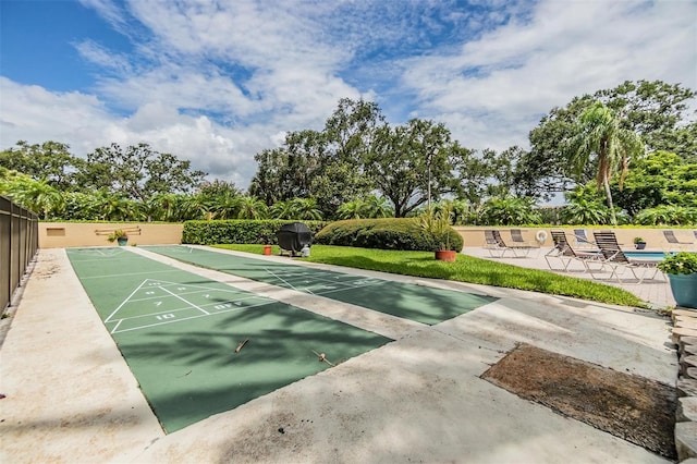 2621 Cove Cay Dr Unit 302, Clearwater, FL 33760 - view of community featuring shuffleboard
