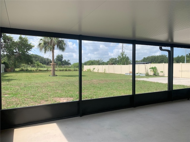 11513 Andy Dr, Riverview, FL 33569 - view of unfurnished sunroom
