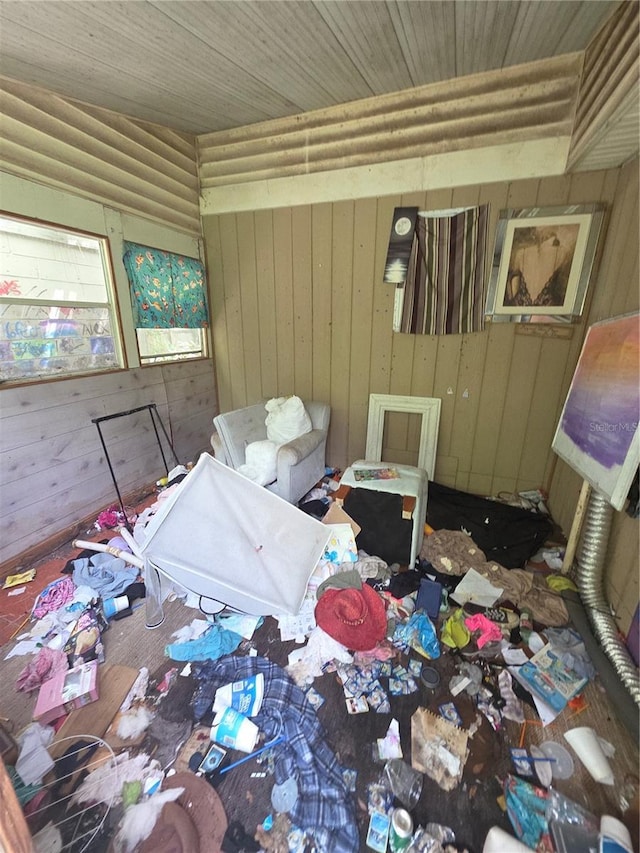 5800 SE 33rd Ave, Ocala, FL 34480 - bedroom featuring wood walls and wood ceiling