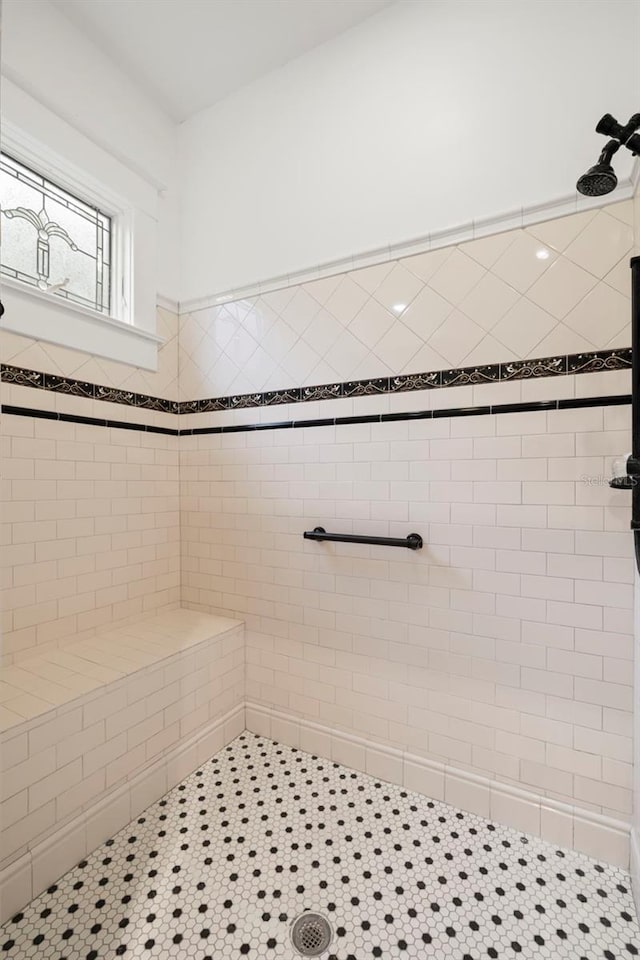 1400 Cherry St NE, Saint Petersburg, FL 33704 - bathroom featuring tiled shower
