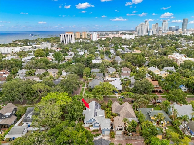1400 Cherry St NE, Saint Petersburg, FL 33704 - aerial view of property's location with nearby urban area and a large body of water