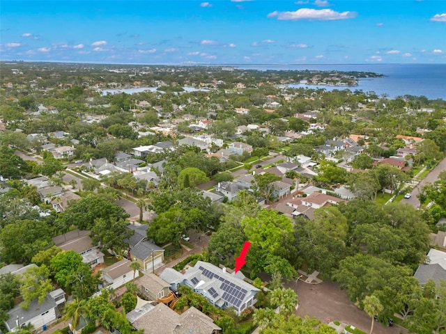 1400 Cherry St NE, Saint Petersburg, FL 33704 - aerial overview of property's location with a large body of water and nearby suburban area