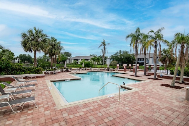 10265 Gandy Blvd N Unit 1702, Saint Petersburg, FL 33702 - community pool with a patio area