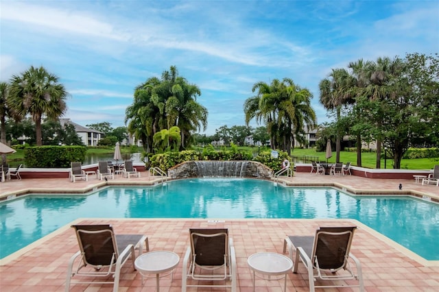 10265 Gandy Blvd N Unit 1702, Saint Petersburg, FL 33702 - community pool featuring a patio
