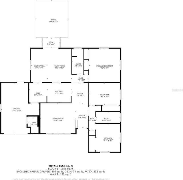 2010 6th Ave SW, Largo, FL 33770 - home floor plan