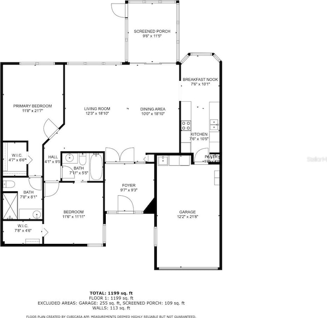 1401 Camelot Ct, Palm Harbor, FL 34684 - home floor plan
